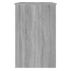Modern Wooden Home Office Computer Desk Table With Storage Cupboard Wood