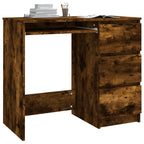 Modern Wooden Home Office Computer Desk Table With 3 Storage Drawers