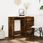 Modern Wooden Home Office Computer Desk Table With 3 Storage Drawers