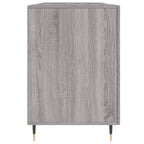 Modern Wooden Home Office Computer Desk Table With 2 Storage Cupboards