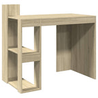 Office Desk Sonoma Oak 103.5x56.5x94 cm Engineered Wood