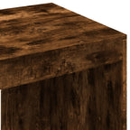 Modern Wooden Home Office Computer Desk Table With Open Storage Shelves Wood