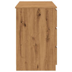 Modern Wooden Home Office Computer Desk Table With 6 Storage Drawers