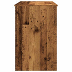 Modern Wooden Home Office Computer Desk Table With Storage Cupboard Wood