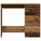 Modern Wooden Home Office Computer Desk Table With 3 Storage Drawers