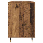 Modern Wooden Home Office Computer Desk Table With 2 Storage Cupboards