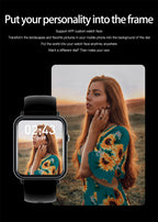 Premium Smart Waterproof Watch - IP67 Fitness Tracker with Bluetooth 5.2 | 1.69" HD Display