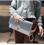 Fashion all-match temperament clutch