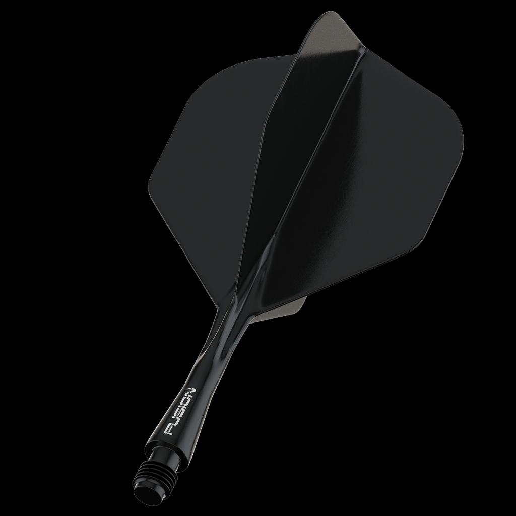 WINMAU Fusion Flight & Shaft Solid Black