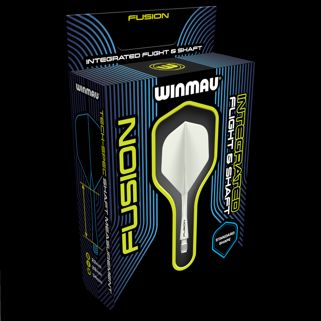 WINMAU Fusion Flight & Shaft Solid White