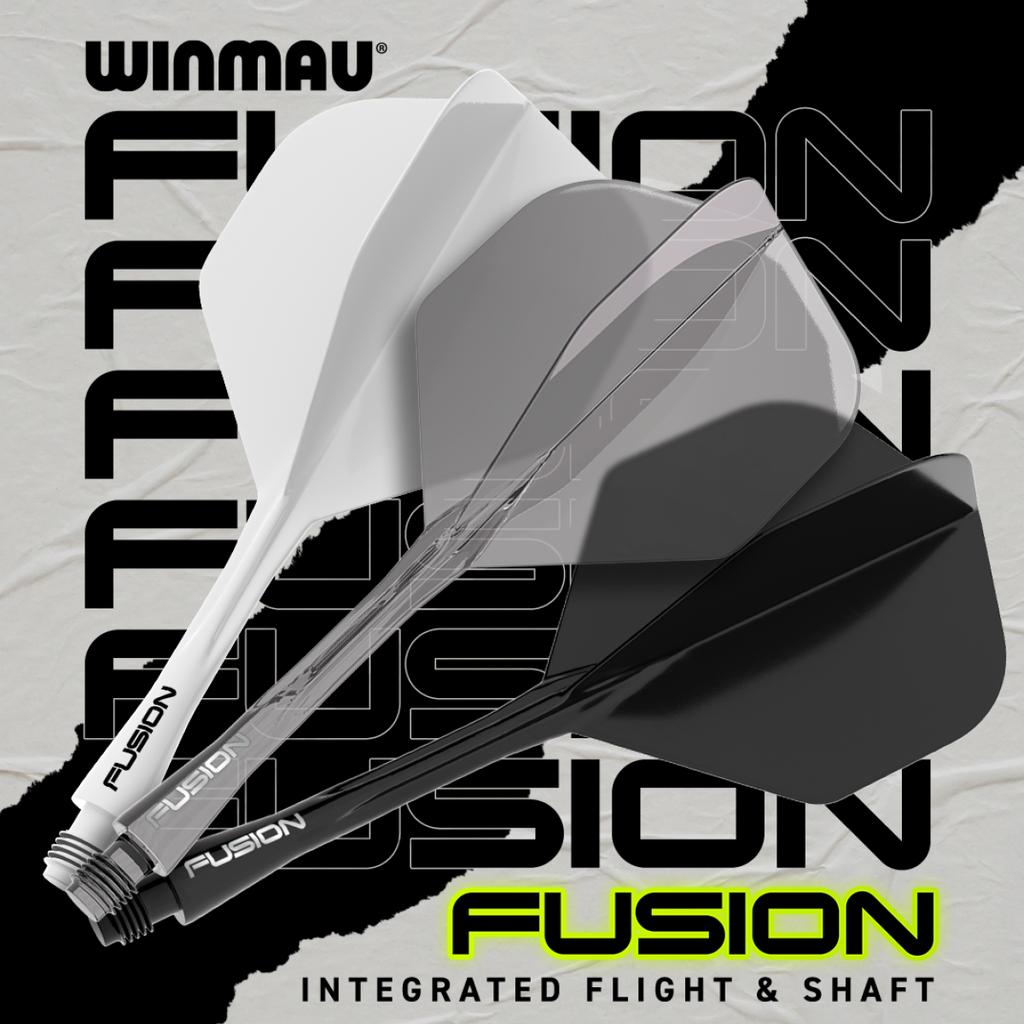 WINMAU Fusion Flight & Shaft Solid White