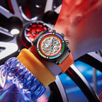 Men's Fashionable All-match Waterproof Multi-functional Quartz Watch