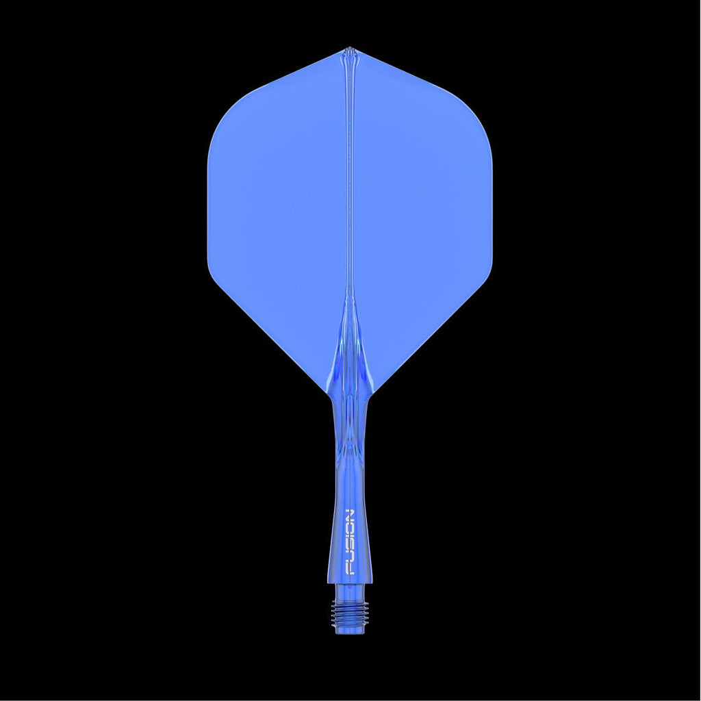 WINMAU Fusion Flight & Shaft Azure Blue