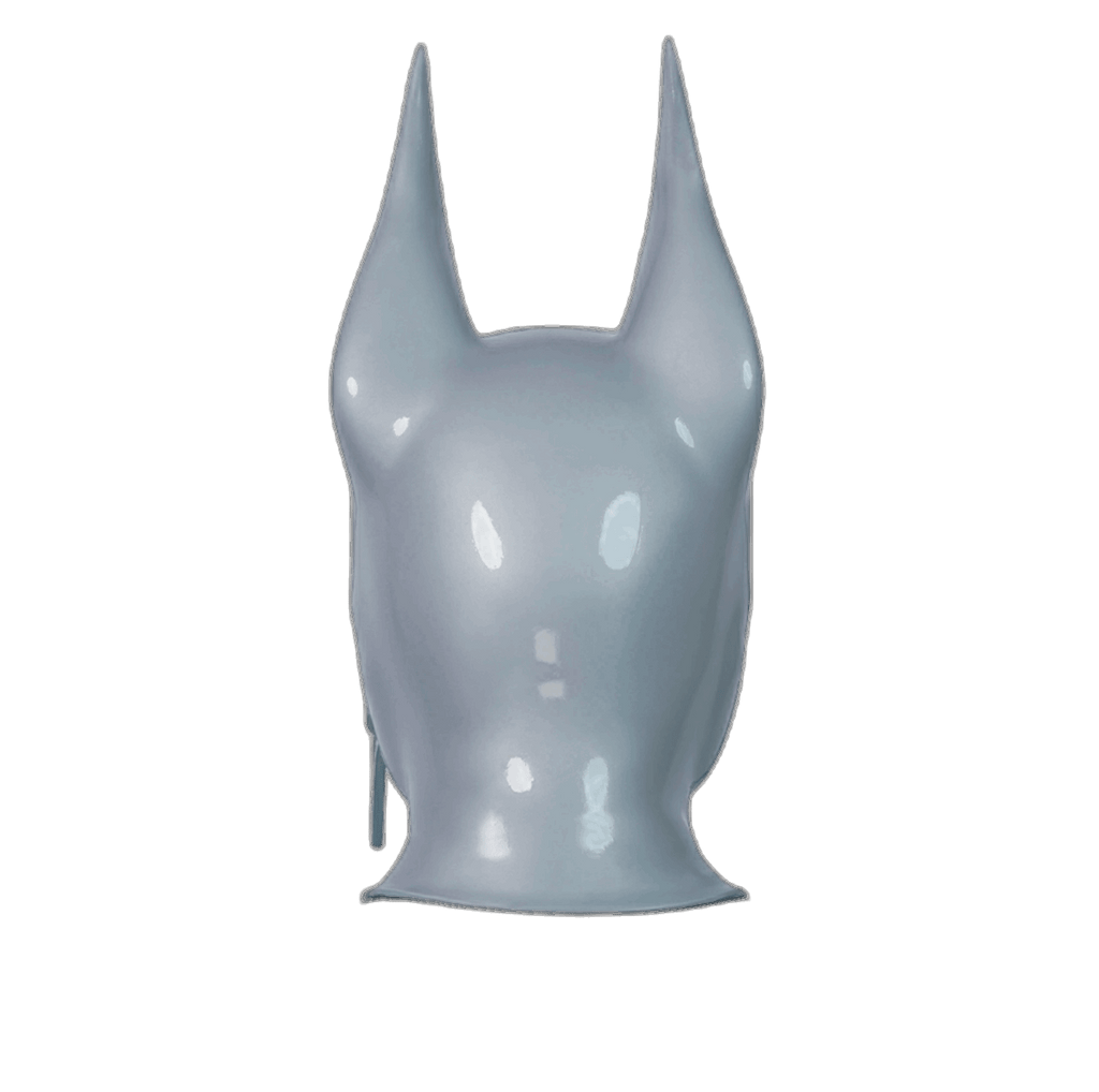 Furrjoi Zipper Dog Hood Silver