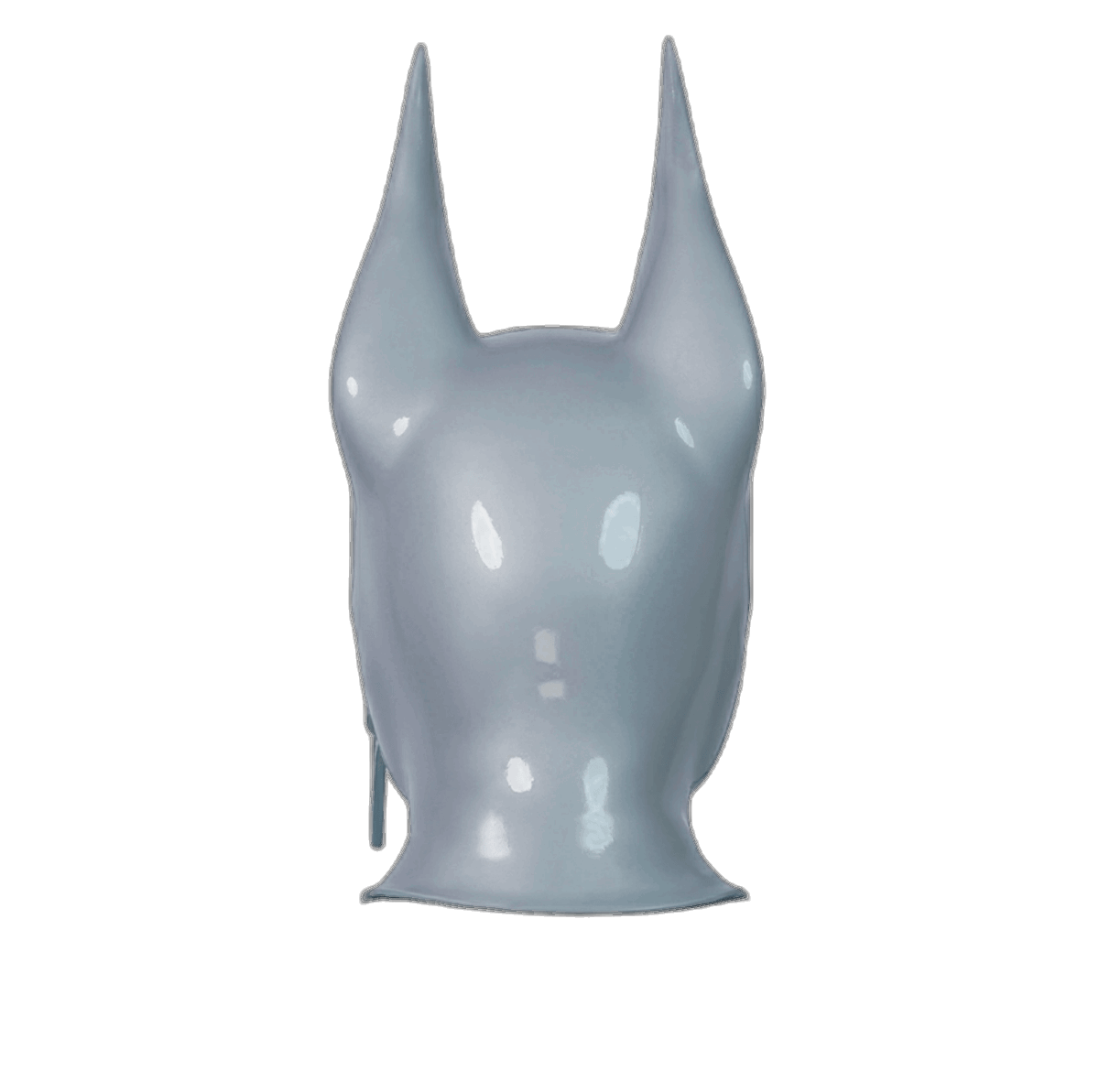 Furrjoi Zipper Dog Hood Silver