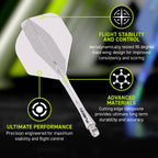 WINMAU Fusion Flight & Shaft Clear #6