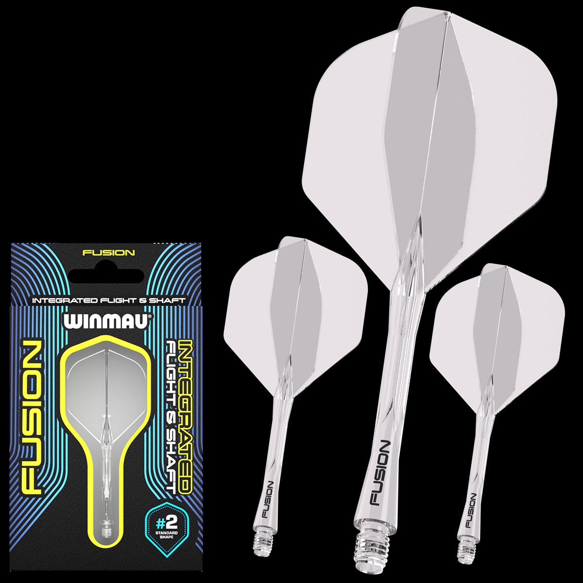 WINMAU Fusion Flight & Shaft Clear #6