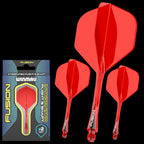 WINMAU Fusion Flight & Shaft Red #2