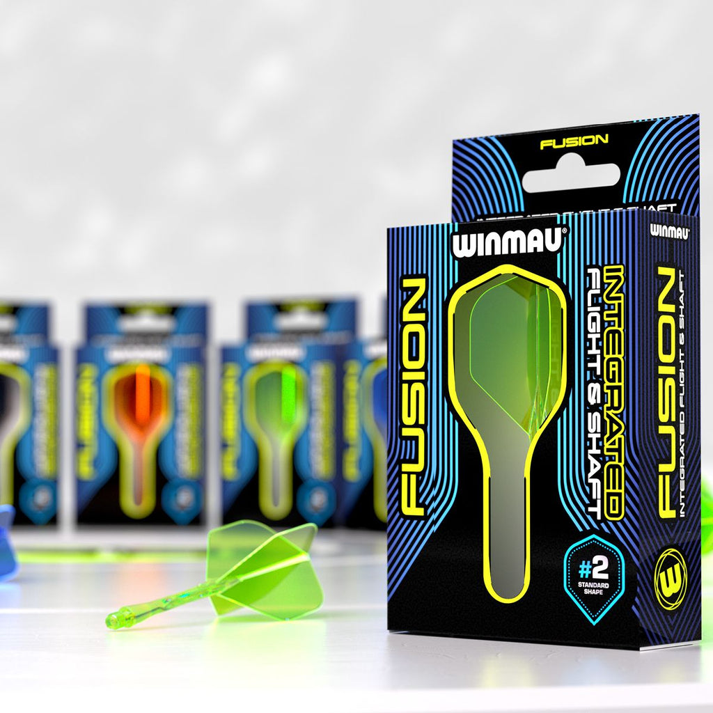 WINMAU Fusion Flight & Shaft Red #2