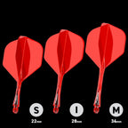 WINMAU Fusion Flight & Shaft Red #2