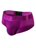 Men's Solid Color Mesh Breathable Sports Fitness Briefs