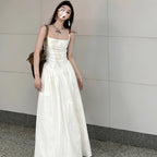 Women's Strap Dress Waist-cinching And Figure-flattering