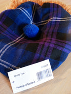 SCOTTISH JIMMY HAT with GINGER HAIR (NEW)