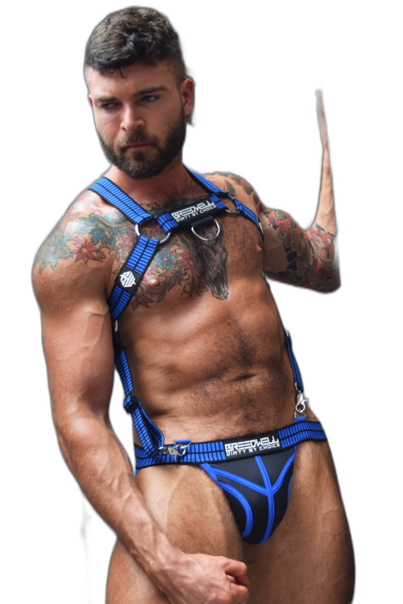 Breedwell Hybred Body Harness Blue
