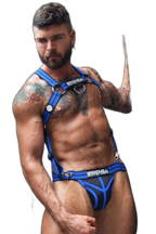 Breedwell Hybred Body Harness Blue