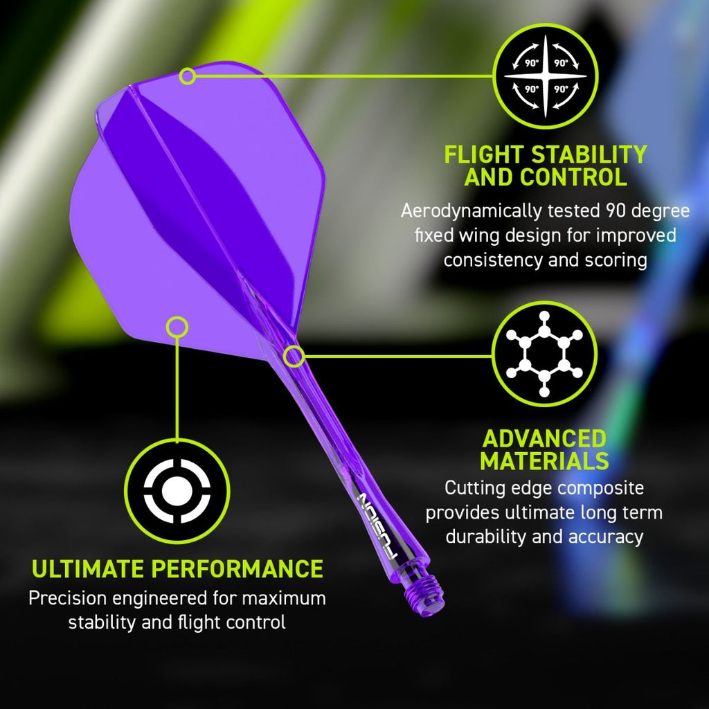 WINMAU Fusion Flight & Shaft Purple #2