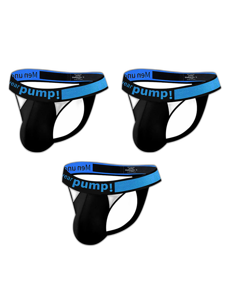Men's Sexy Butt-Lifting Sporty U-Pouch Large Thong & Strings
