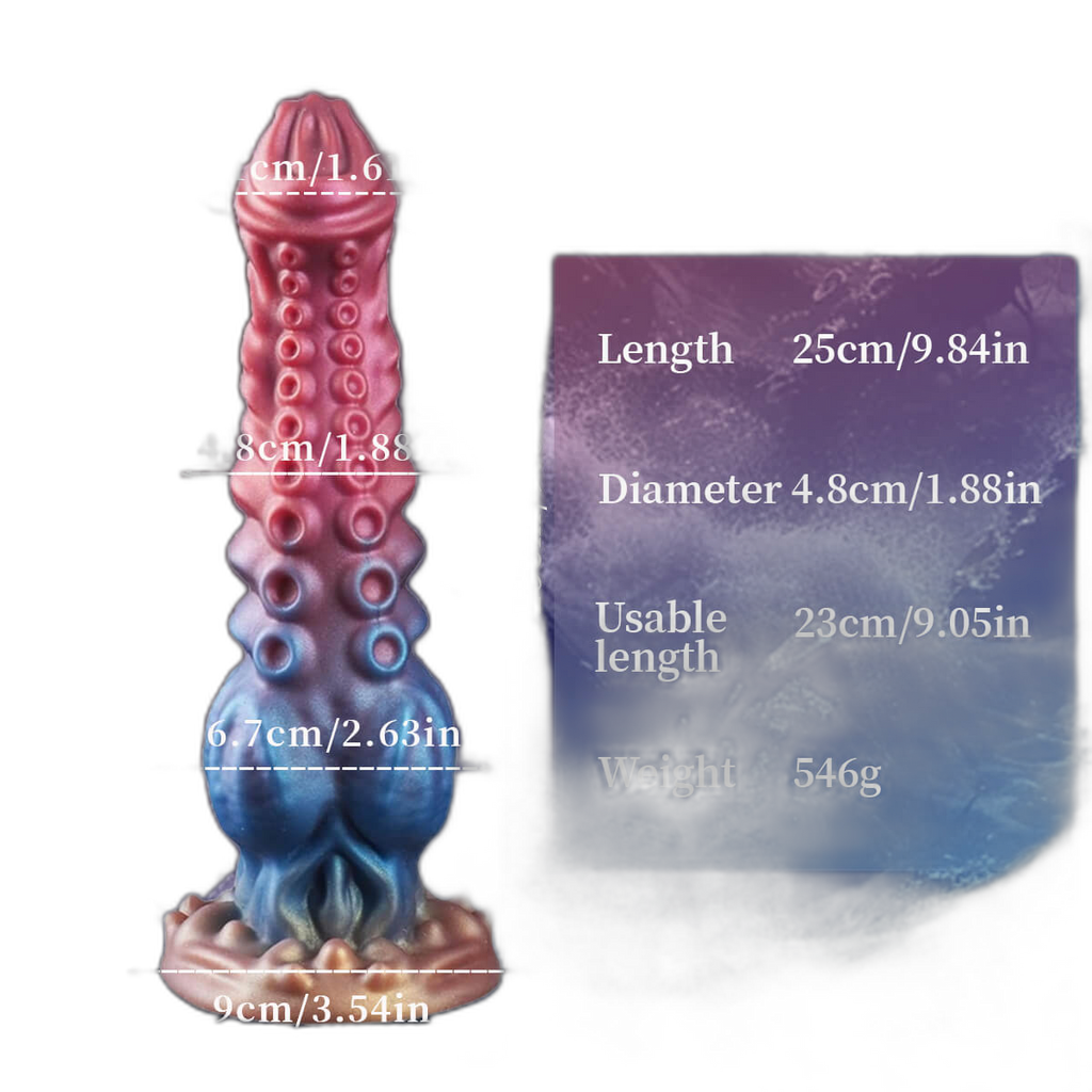 Akro - 9.84 Inch Fantasy Tentacle Dildo - Octopus Dildo