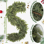 Christmas Holiday Simulation Soft Rubber Hand Feeling Cedar Table Decorative Ornament