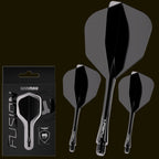 WINMAU Fusion Flight & Shaft Black #6