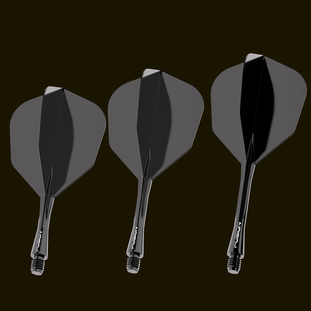 WINMAU Fusion Flight & Shaft Black #6