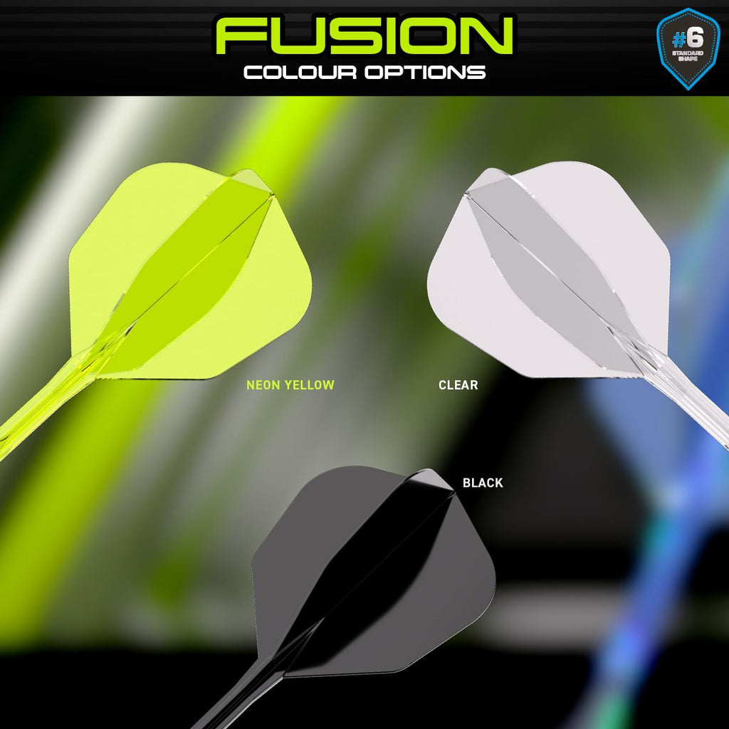 WINMAU Fusion Flight & Shaft Black #6