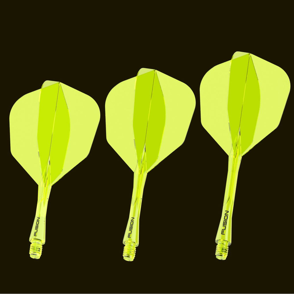 WINMAU Fusion Flight & Shaft Yellow #6
