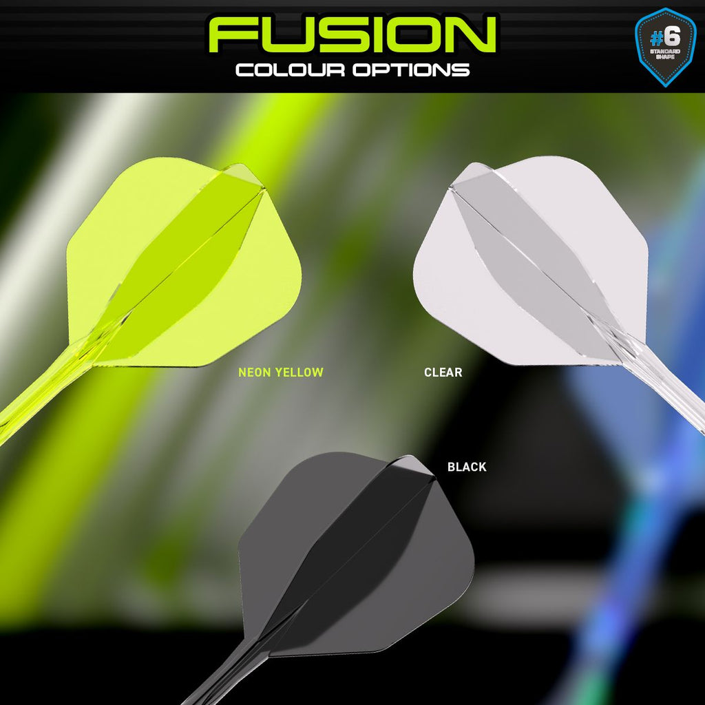 WINMAU Fusion Flight & Shaft Yellow #6