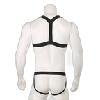 Chest Harness + Mesh Jockstrap Erotic Clubwear