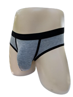 3 Pack Men's Seamless Comfort Large Supportive Pouch Sexy Low-Rise Briefs