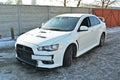 Maxton Design - FRONT RACING SPLITTER V.2 MITSUBISHI LANCER EVO X (2005-2017)