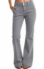 Lightweight Sports Pants Zipper Pocket Exercise Workout Pants