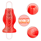 Abyss - Hollow Anal Plug & Textured Stroker