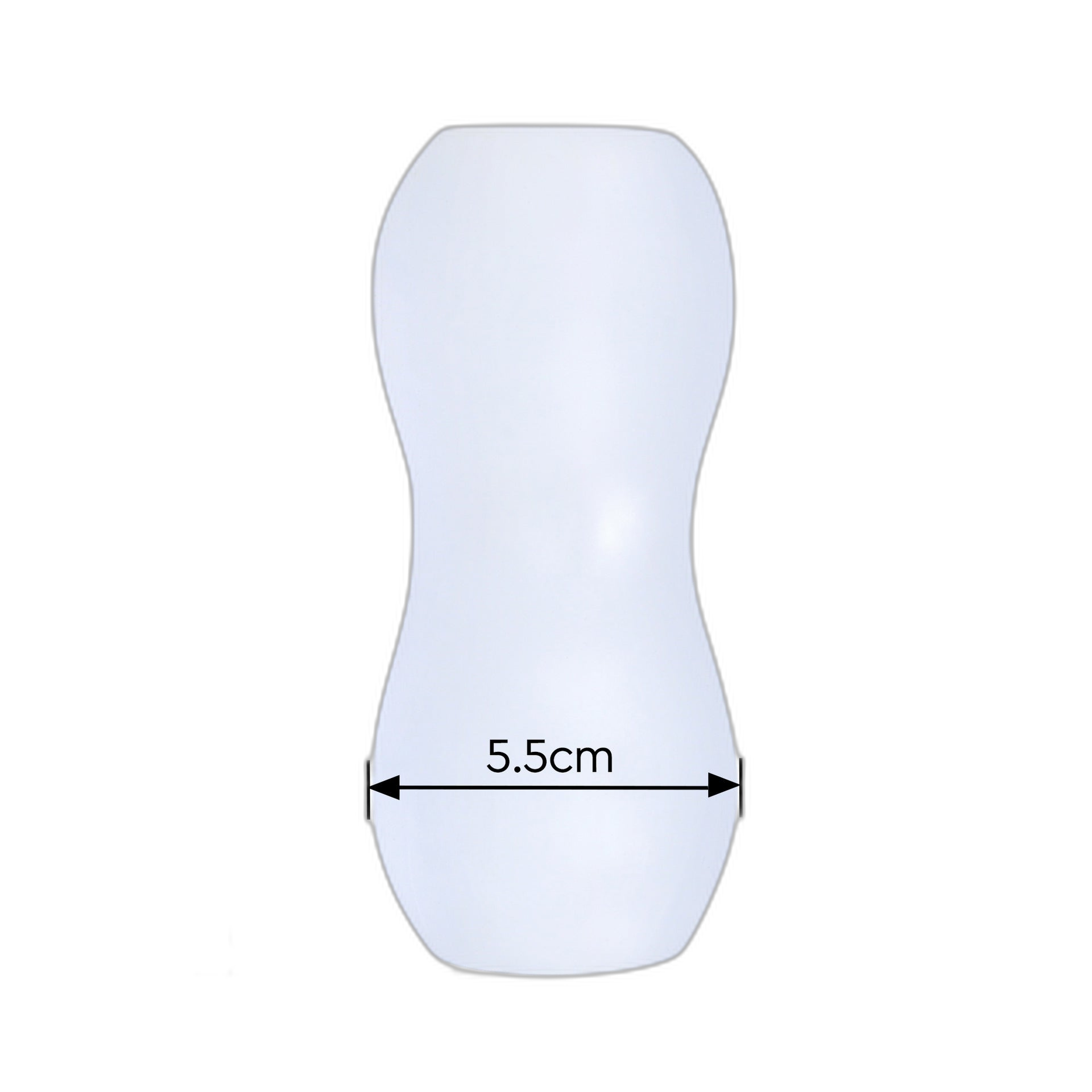 Transparent Ribbed Sleeve Masturbator