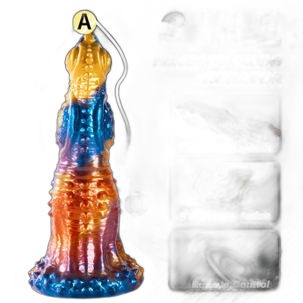 Phoenix - 9 Inch Thrusting Dildo - Fantasy Dildo Vibrator