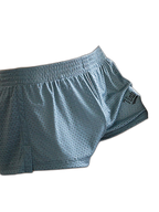 2 Pack Men's Seamless Comfort Quick-Dry Lightweight & Airy Mesh Boxers Shorts