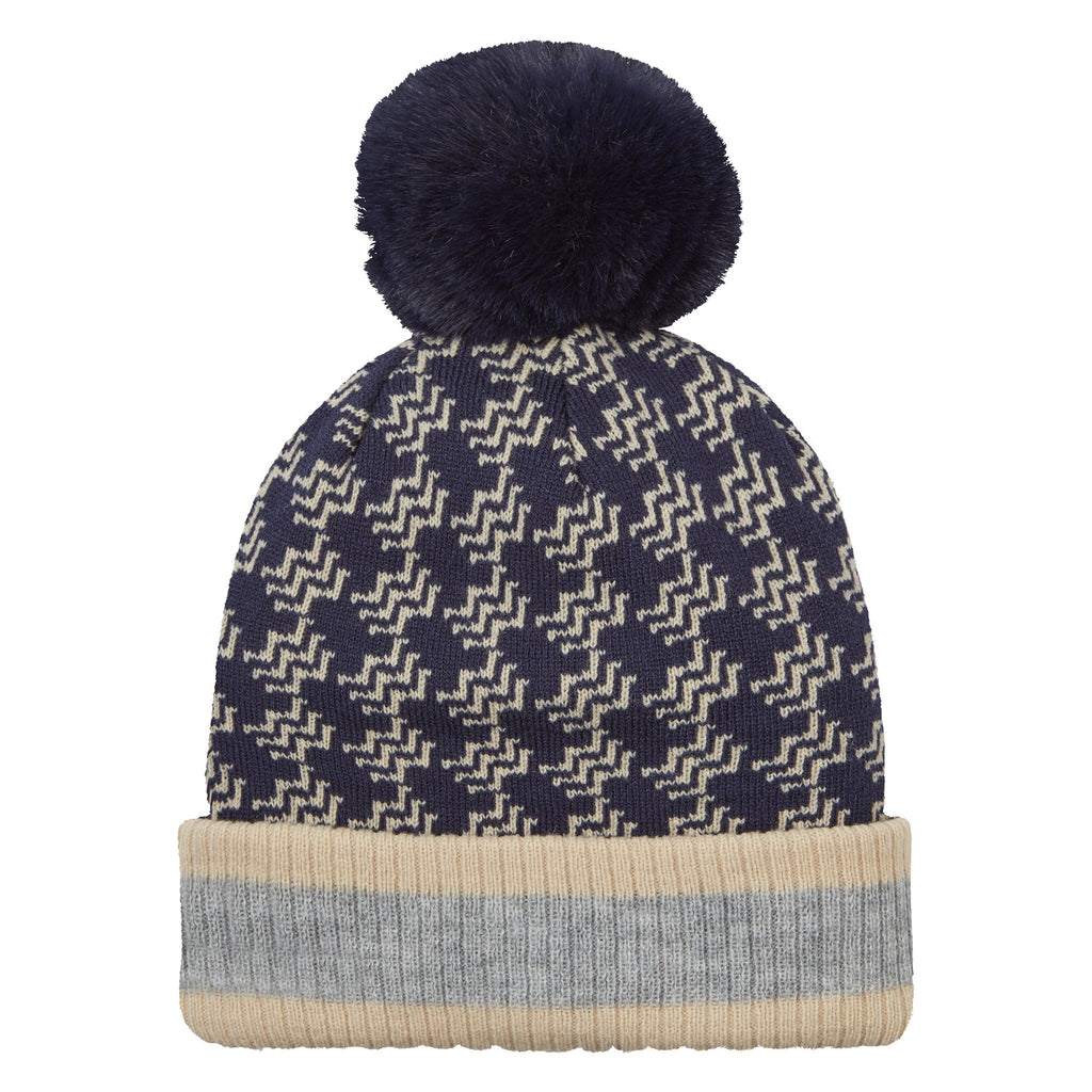 Waterproof Bobble Hat with Knitted Mitten For Men and Women