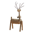 Christmas Decoration Solid Wood Deer Ornaments