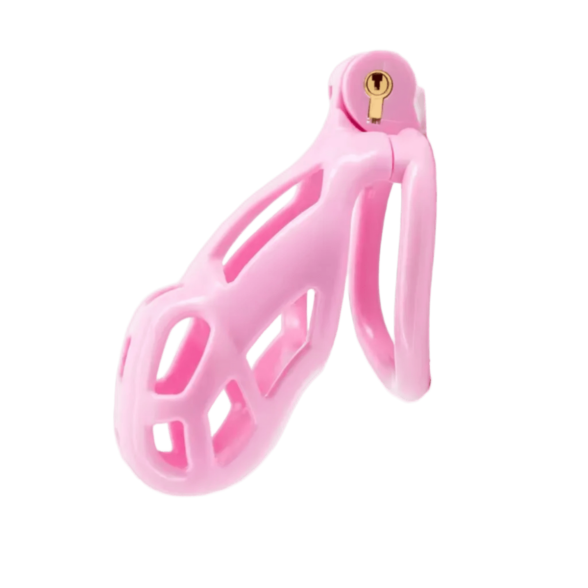 Chastity Cage Sissy Pink