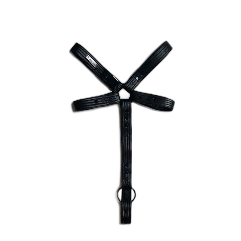 Sexy PU Leather Cock Ring Penis Harness